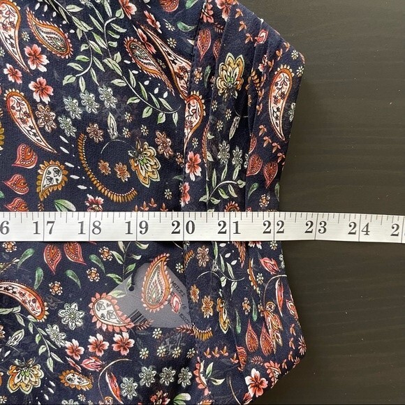 Nicholas floral silk blouse size 2 NWT - Picture 9 of 10